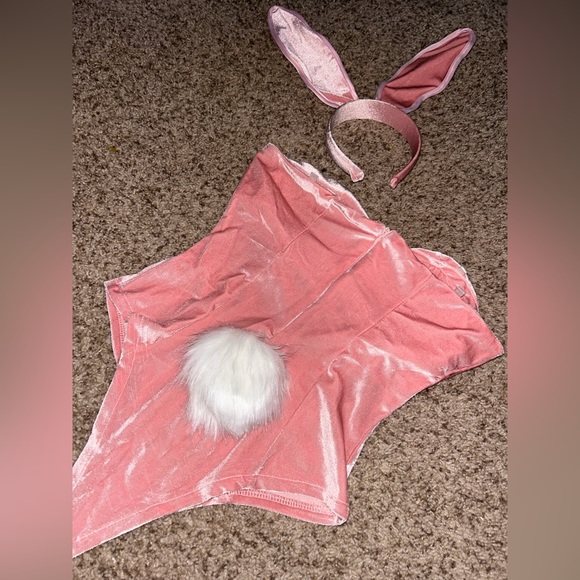 New Halloween Pink Bunny Costume 7pcs - Picture 2 of 8